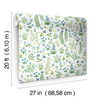 Menagerie Garden Blue Multicolor Peel & Stick Wallpaper thumbnail 6