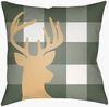 Reindeer Buffalo Accent Pillow thumbnail 0