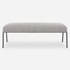 Jacobsen Modern Gray Bench thumbnail 0