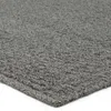 Rectangle Easton Solid Color Hand Loomed Wool Area Rug in Gray thumbnail 3