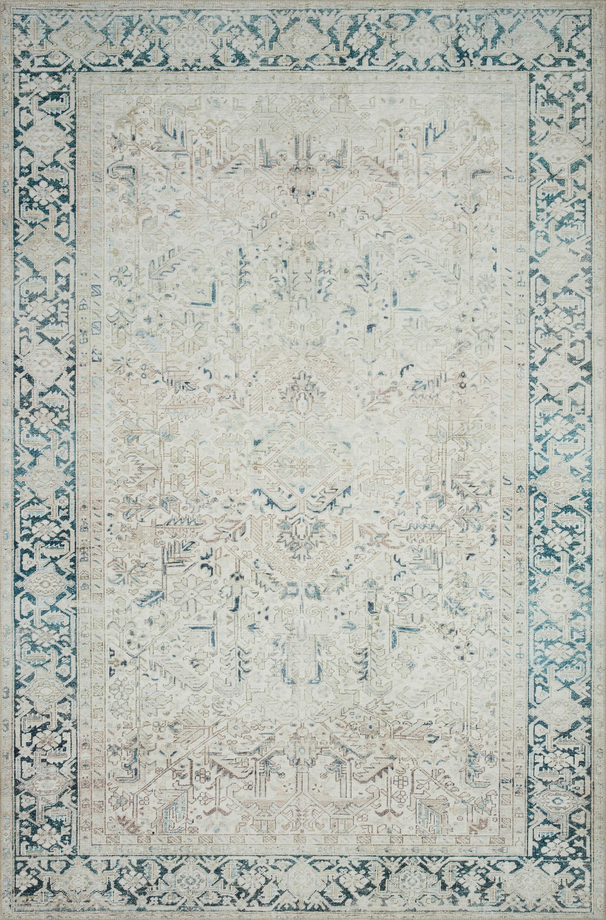 Magnolia Home by Joanna Gaines x Loloi Lenna Rug, 5' length x 7'6" width View 1