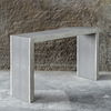 Aerina Aged Gray Console Table thumbnail 3