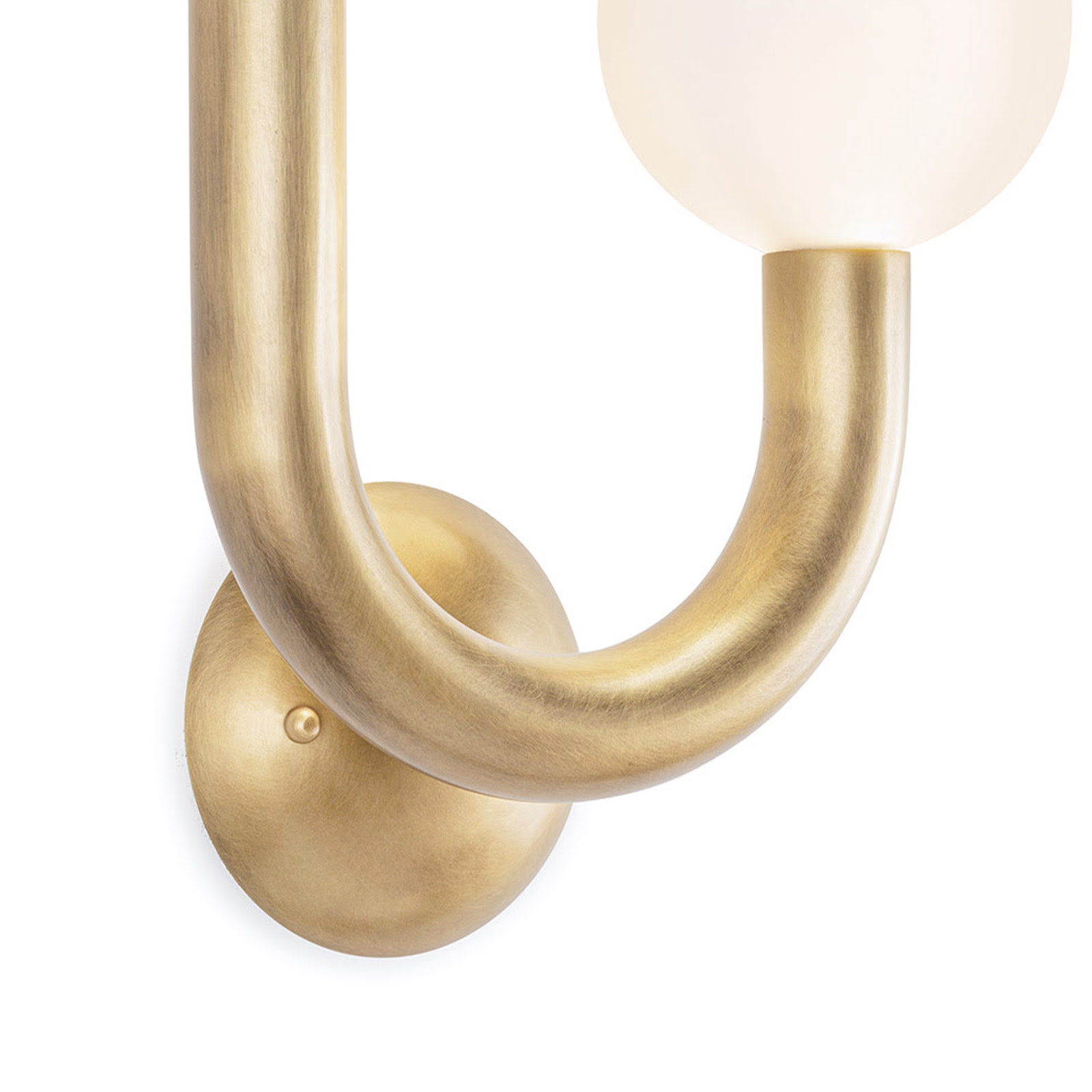 Happy Sconce Left Side (Natural Brass), by Regina Andrew Detroit, 11.25" width x 16.25" height x 5.5" depth thumbnail 8