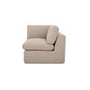 Cates Corner Chair Pebble, Sectional Sofa by Moe's Home, 36.25" width x 35.4" height x 36.25" depth thumbnail 4