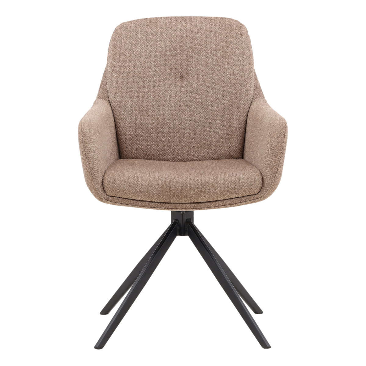 Ravena Dining Chair Set of 2 Sand, by Dovetail, 23.32" width x 34.25" height x 25" depth View 2