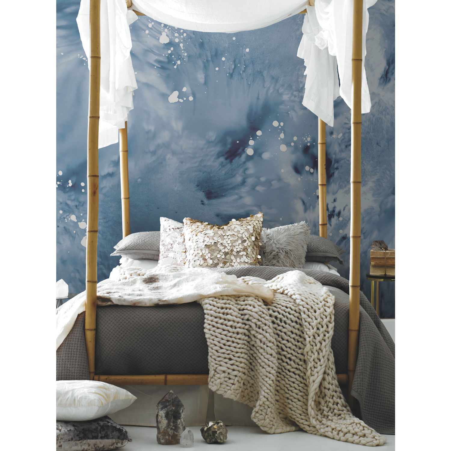 Dreamchaser Silver Wall Mural large image 