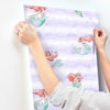 Disney the Little Mermaid Swim Purple Wallpaper thumbnail 2
