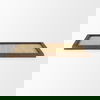 Silas Cane and Medium Brown Wood Rectangular Tray thumbnail 2