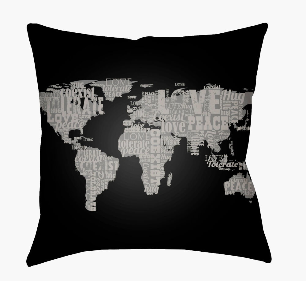 Litchfield Accent Pillow, Decorative Pillow by Surya, 18" length x 18" width