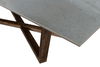 Double Pedestal Dining Table, by Sarreid, 95" length x 47" width x 30" height thumbnail 4