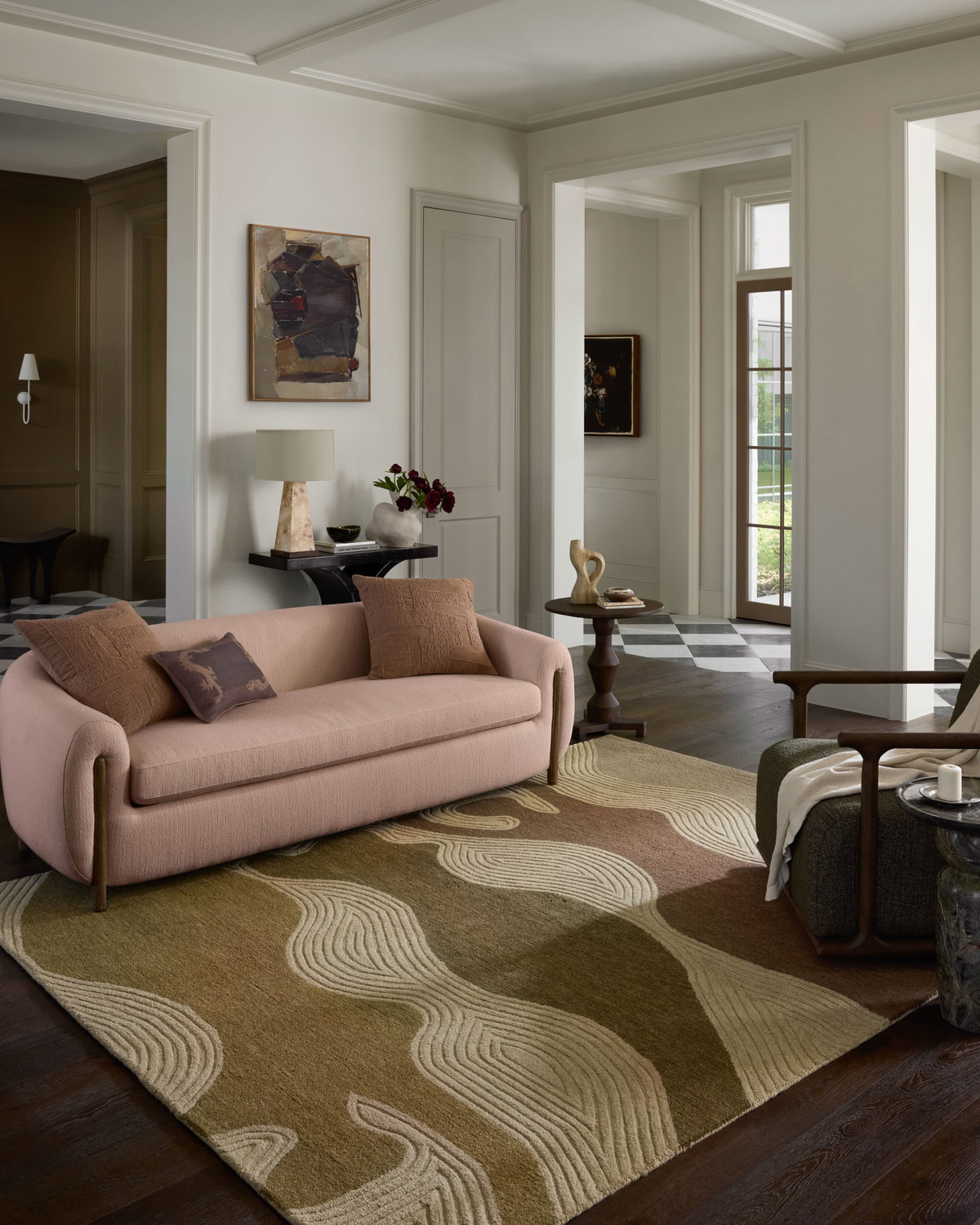 Brigette Romanek x Loloi Madi Rug, 2'6" length x 7'6" width View 3