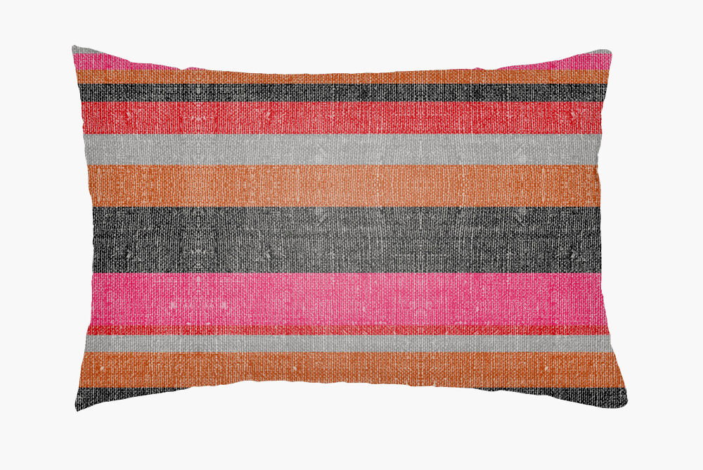 Lolita Lumbar Pillow, Decorative Pillow by Surya, 14" length x 24" width