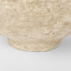Sonu Set of 2 Beige Paper Mache Half-Pot Bowls, Decorative Bowl by Mercana, 12" length x 12" width x 8.5" height thumbnail 7