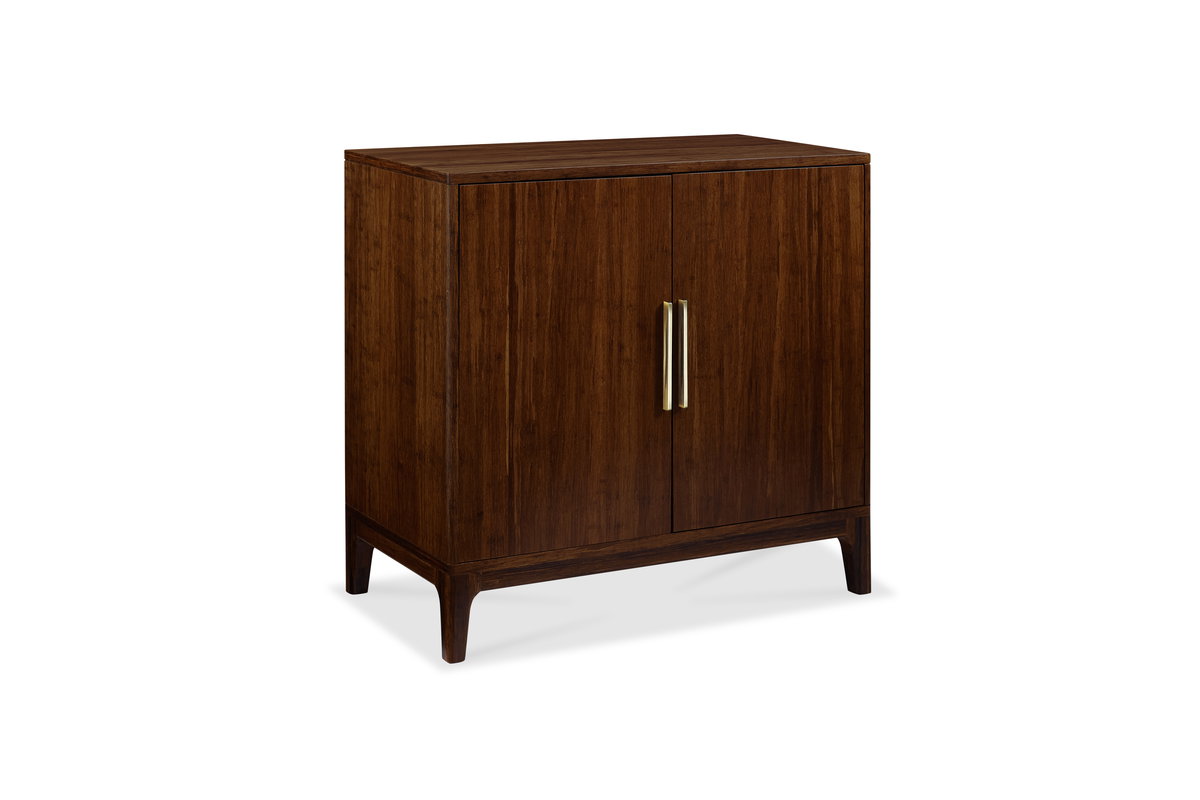 Mercury Two Door Chest, Exotic, Dresser by Greenington, 19" length x 36" width x 34" height View 2