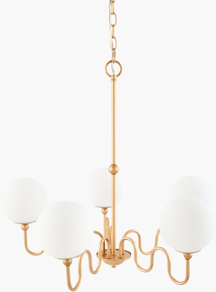 Onde Chandelier, by Surya, 26" length x 26" width x 26" height