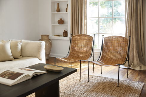 Lacoste Indoor/Outdoor Wicker Lounge Chair