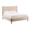 Nexis Bed Queen Cream, by Dovetail, 67" width x 56" height x 89.75" depth thumbnail 1