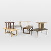 Takota Dark Brown Rectangular Oak Wood with Birch Wood Legs Extendable Dining Table thumbnail 3
