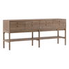 Gael Console Table Brown thumbnail 0