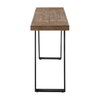 Freddy Weathered Console Table, by Uttermost, 55" width x 30" height x 15.75" depth thumbnail 5