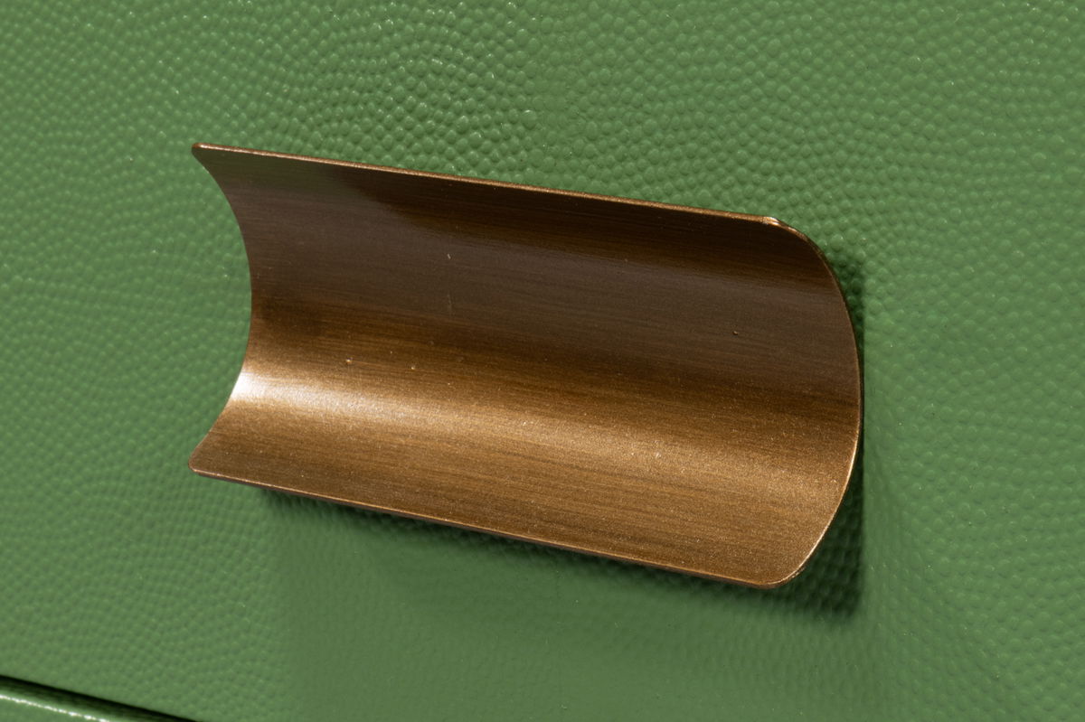 Gideon Shagreen Side Table  Watercress, by Sarreid, 1'6" length x 1'10" width x 2' height View 12