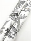 Mushroom Garden Toile Black & Grey Wallpaper thumbnail 3