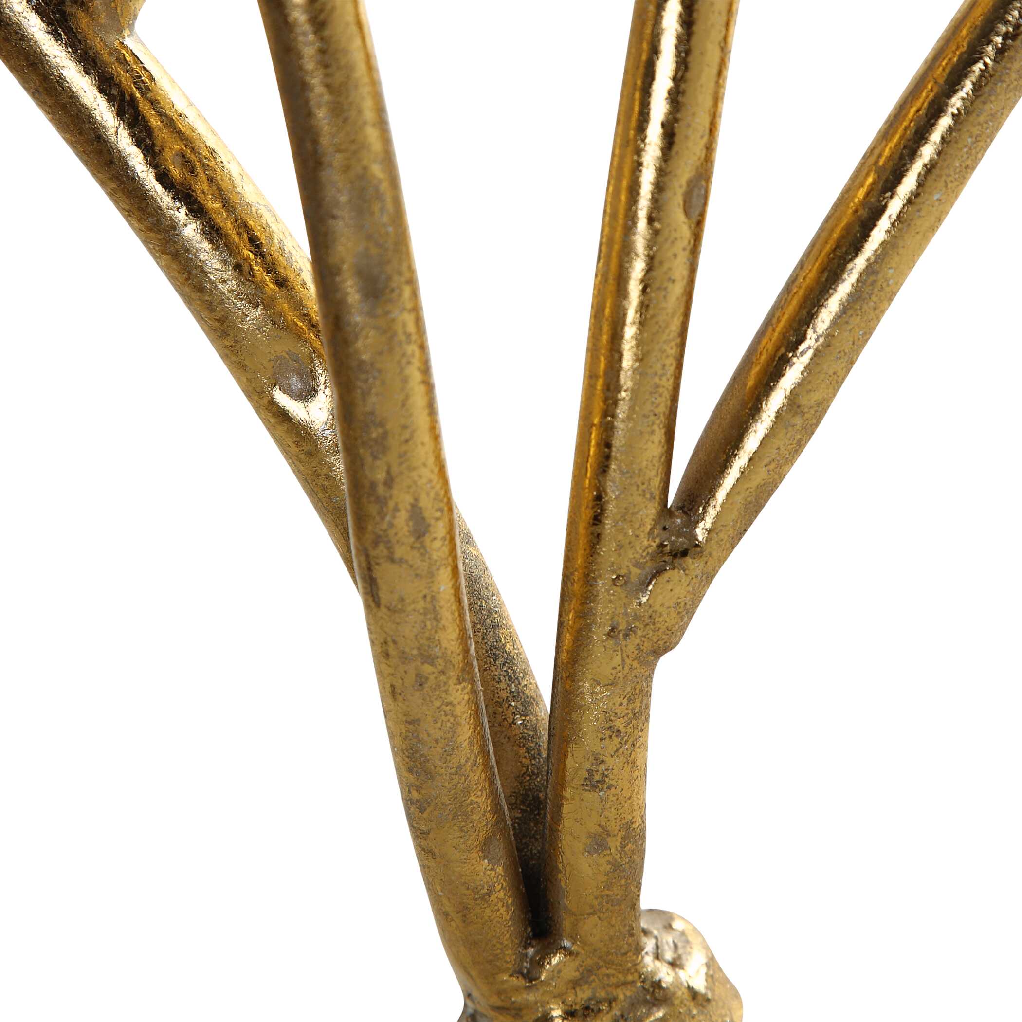 Gold Branches Decorative Fireplace Screen large image 