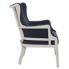 Gordonston Blue Fabric Accent Chair, by Uttermost, 27" width x 39.5" height x 31" depth thumbnail 6
