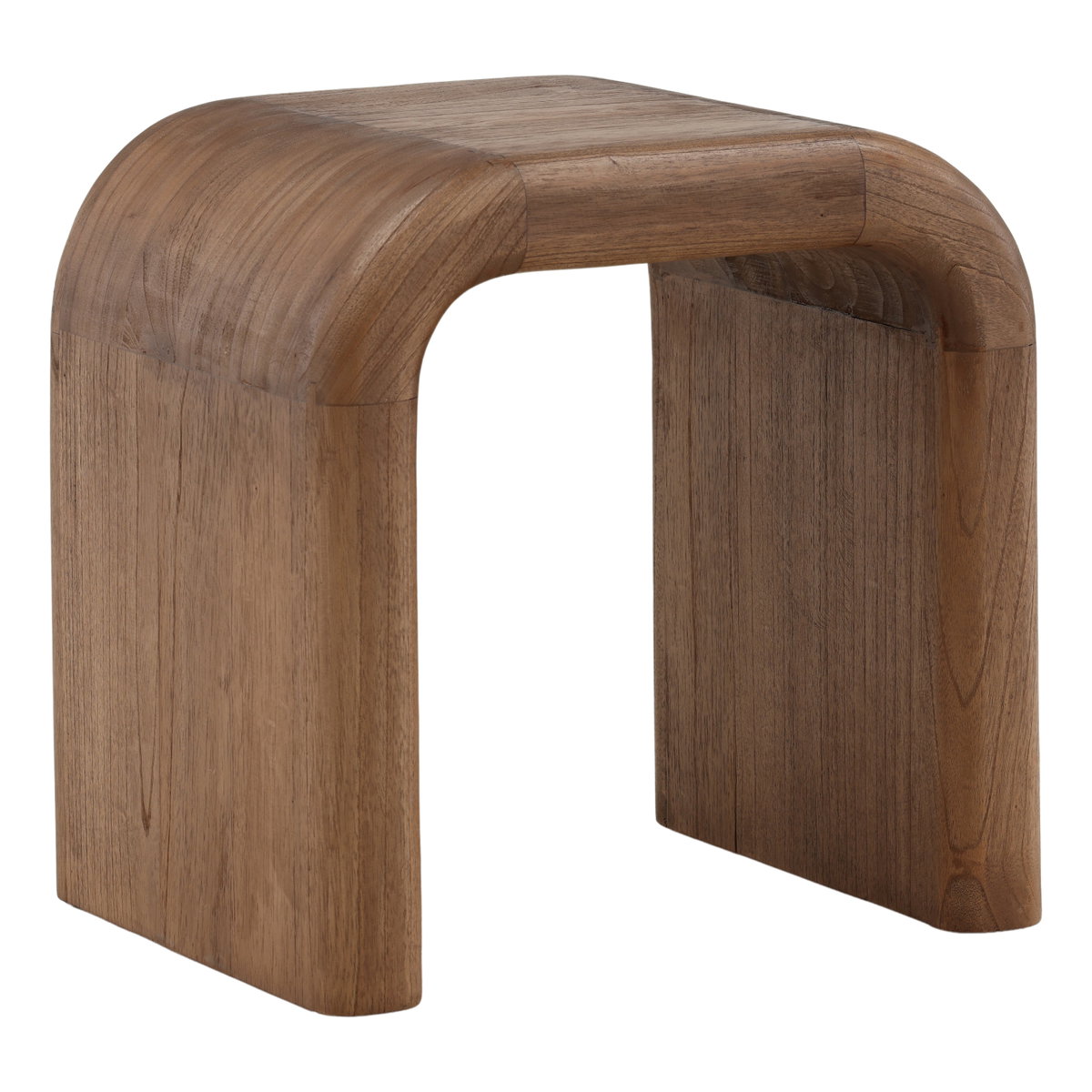 Wynne Side Table Brown, Side & End Table by Dovetail, 22" width x 22" height x 17" depth View 1