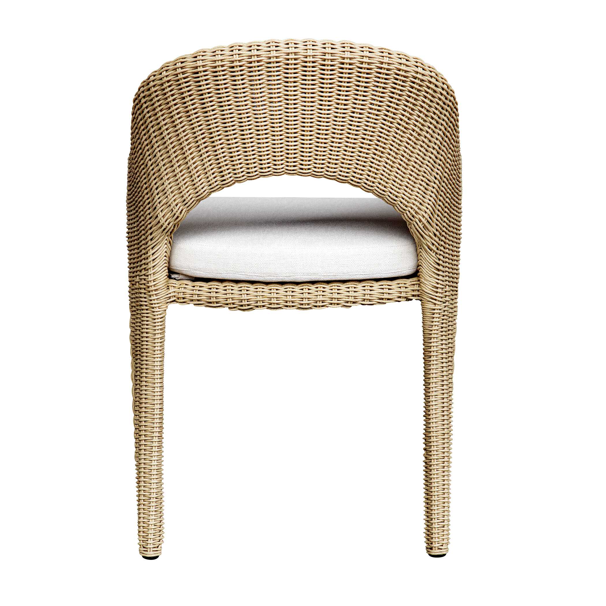 Kavali Outdoor Wicker Dining Armchair large image 