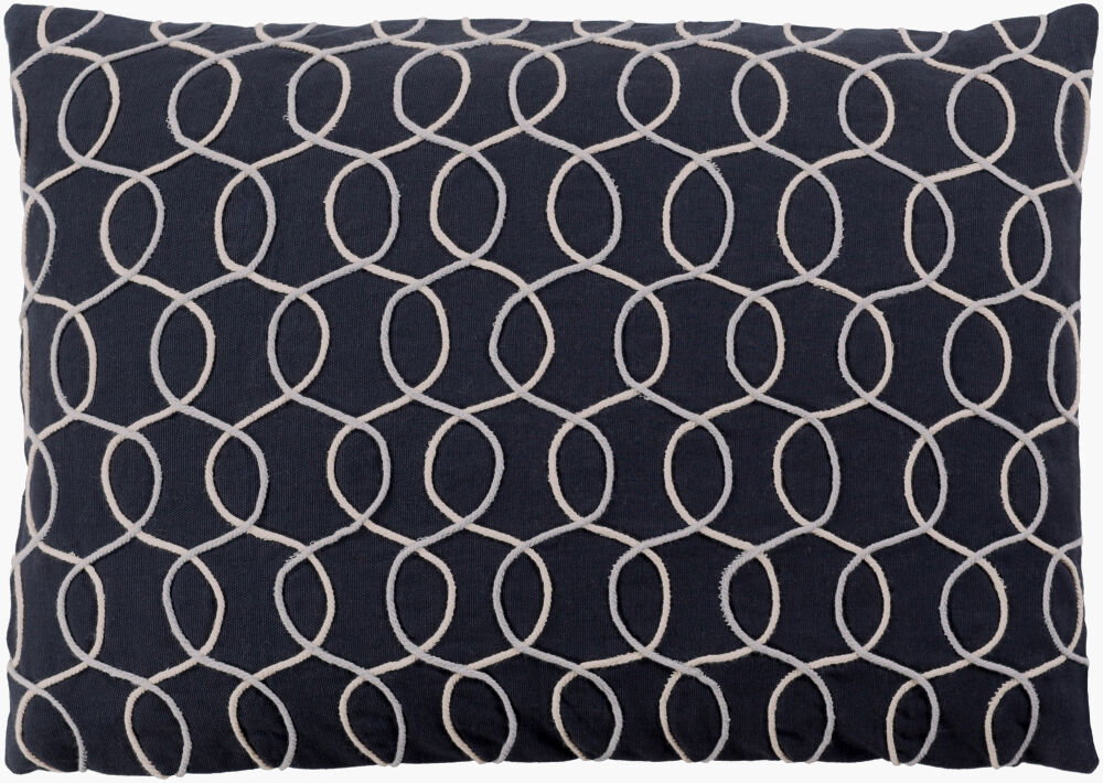Solid Bold II Lumbar Pillow, Decorative Pillow by Surya, 13" length x 19" width