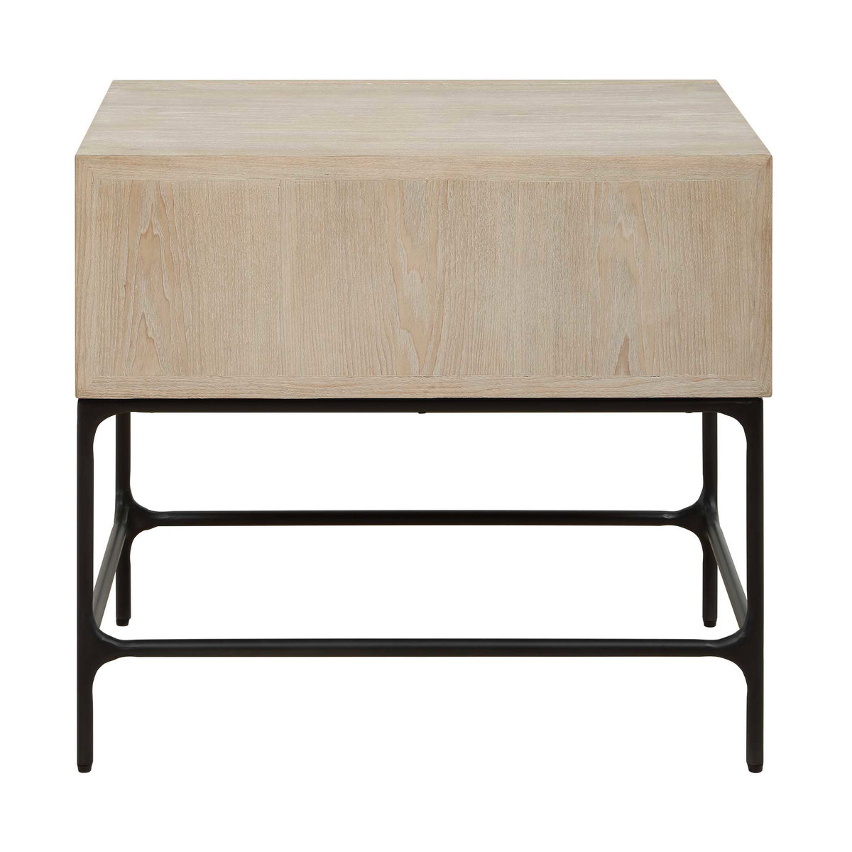 Lunar Wooden Side Table, Side & End Table by Uttermost, 26" width x 23" height x 19" depth View 6