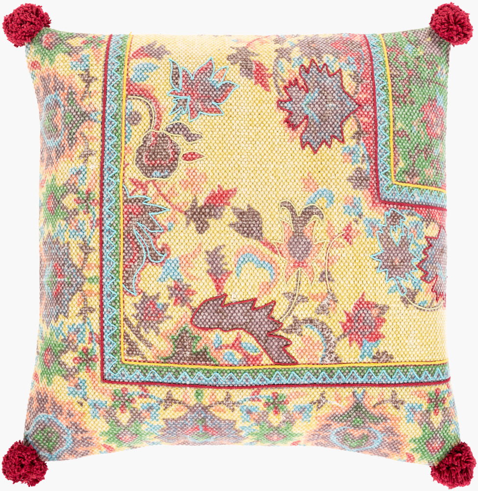 Francesca Accent Pillow, Decorative Pillow by Surya, 20" length x 20" width