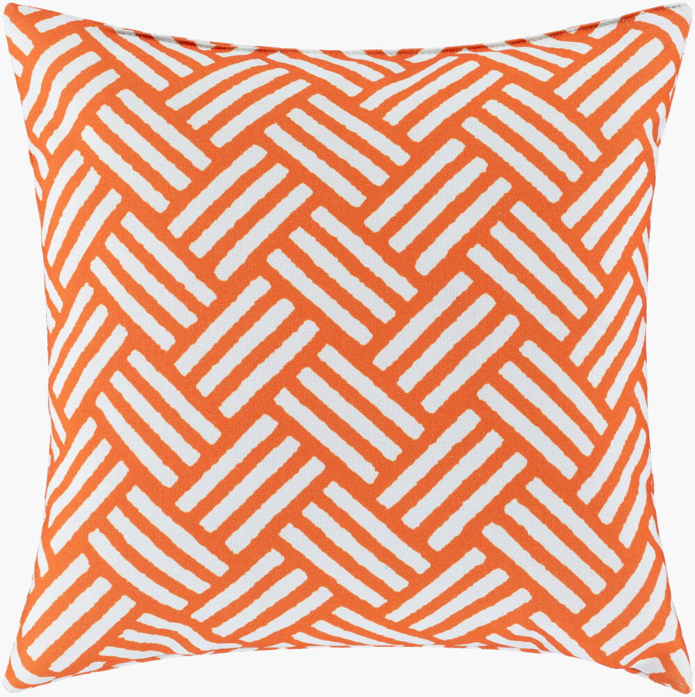 Basketweave Accent Pillow, Decorative Pillow by Surya, 16" length x 16" width
