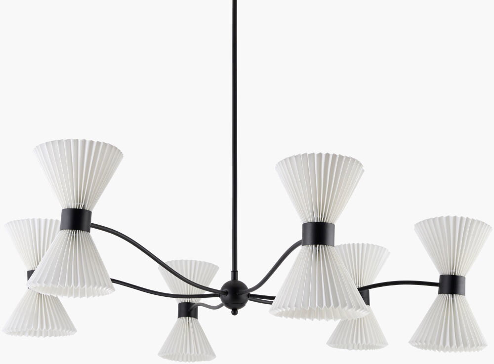Oran Chandelier, by Surya, 43" length x 43" width x 35" height