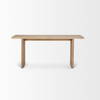 Grier 65' Light Brown Solid Wood with Cane Console Table, by Mercana, 65" length x 16" width x 29" height thumbnail 4