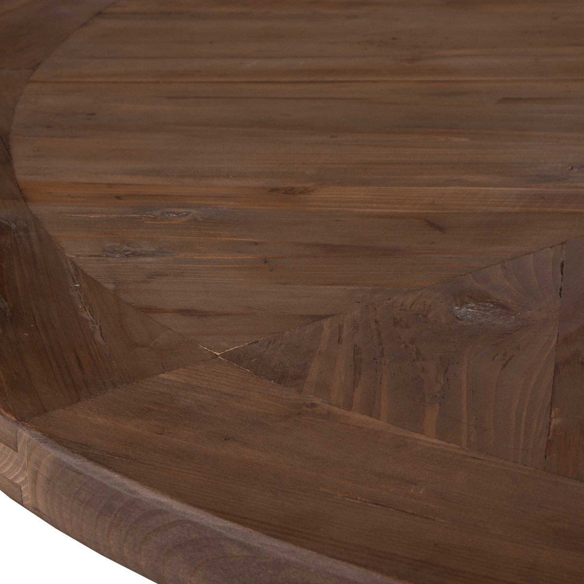 Stratford Wood Round Dining Table, by Uttermost, 54" width x 30" height x 54" depth View 5