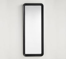 Online Designer Hallway/Entry Malone Rectangle Mirror, 26"x67" - Black