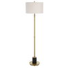 Guard Brass Floor Lamp, by Uttermost, 17" width x 65" height x 17" depth thumbnail 5