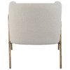Jacobsen Off White Shearling Accent Chair, by Uttermost, 27" width x 29" height x 27" depth thumbnail 7