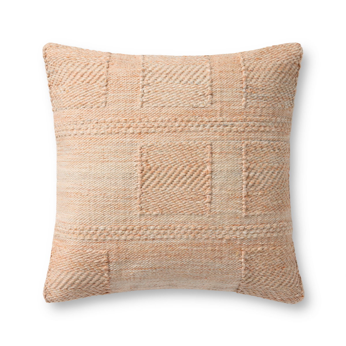 Loloi Rust Pillow, Decorative Pillow, 22" length x 22" width View 1