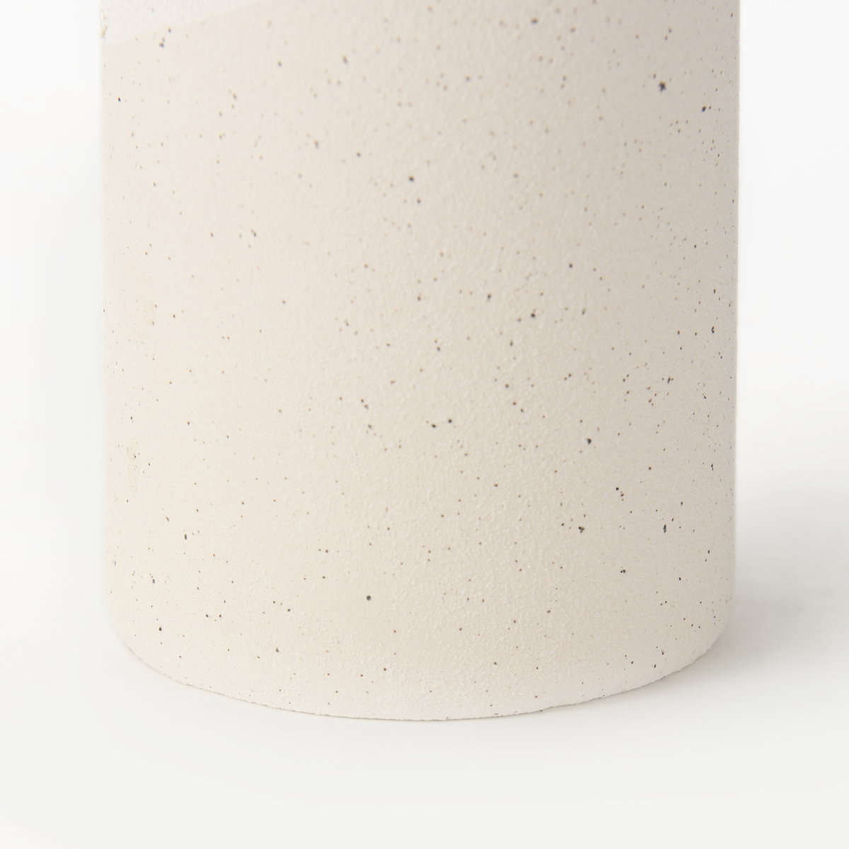 Salar  Cream Gourd Style Crackled Ceramic Vase, by Mercana, 4.53" length x 4.53" width x 11.02" height View 7