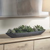 Verde Succulent Centerpiece In Bowl, Artificial Plants & Flower by Uttermost, 29" width x 6" height x 8" depth thumbnail 3