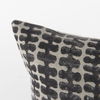 Miriam 13L x 21W Beige and Black Fabric Patterned Decorative Pillow Cover thumbnail 9