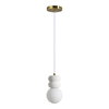 Candra Ceiling Fixture, Chandelier by Renwil, 8.75" height x 4.75" depth thumbnail 2