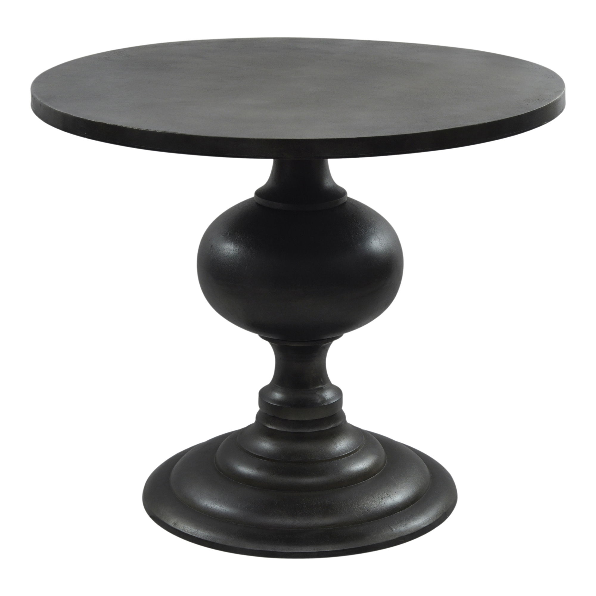 Lexie Dining Table Black, by Moe's Home, 35" width x 30" height x 35" depth View 1