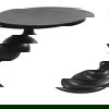 Lexie Dining Table Black, by Moe's Home, 35" width x 30" height x 35" depth thumbnail 1