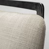 Kavalan 37.5' Total Height Beige Upholstered Seat Gray Metal Frame Bar Stool thumbnail 6