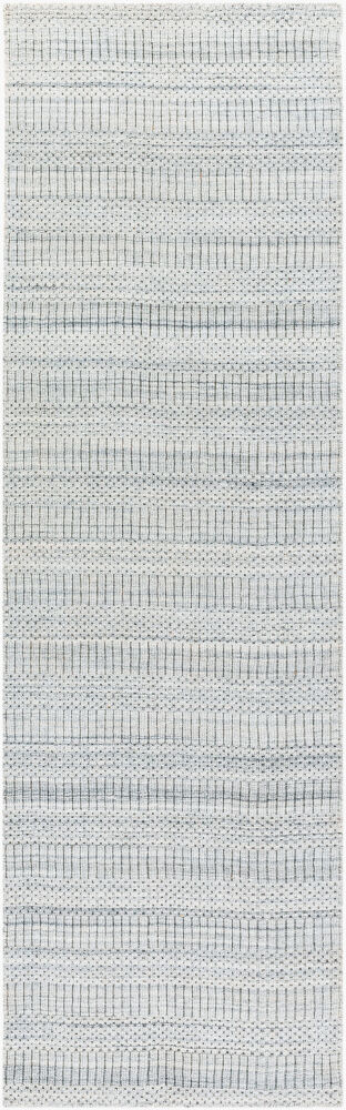 Hickory Handmade Rug, by Surya, 8' length x 2'6" width