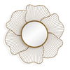 Blossom Gold Floral Mirror, by Uttermost, 42.75" width x 42.75" height x 3.25" depth thumbnail 1